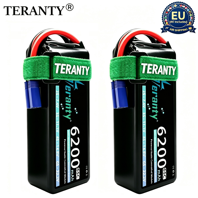 Drone Battery Plate - بطارية ليثيوم بوليمر TERANTY 6S بسعة